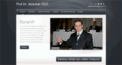 Desktop Screenshot of abdullahigci.com